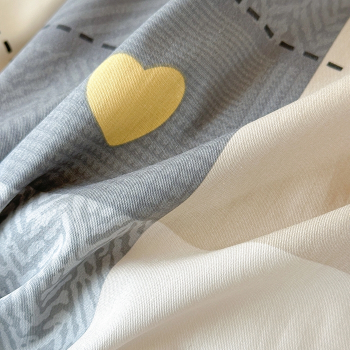 91家纺网 家纺一手货源 找家纺 拾物记 2025新款A类棉学生床笠第二批 积木电台-咖