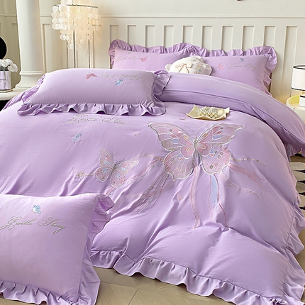 91家纺网 家纺一手货源 找家纺 （总）大麦乐田 2025新款韩版刺绣系列