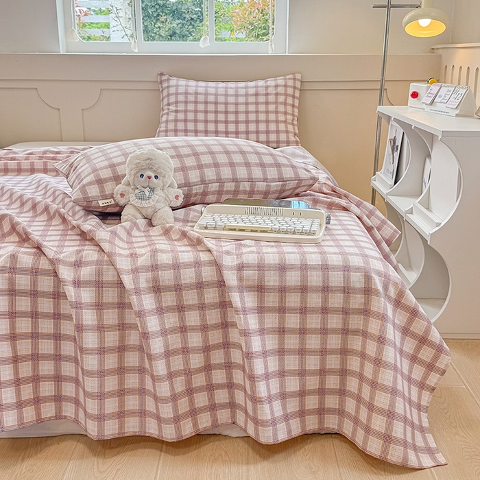 91家纺网 家纺一手货源 找家纺 爱彼家纺  2025新款锦柔老粗布席子凉席床单热卖花型 艾格