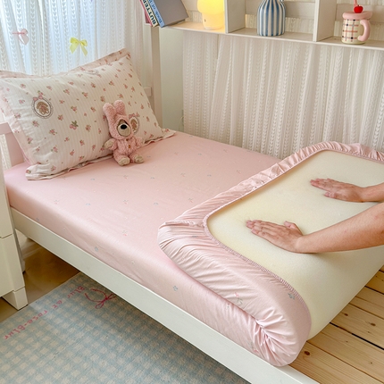 拾物记 2025新款A类棉学生床笠第二批 云朵相馆（B版）