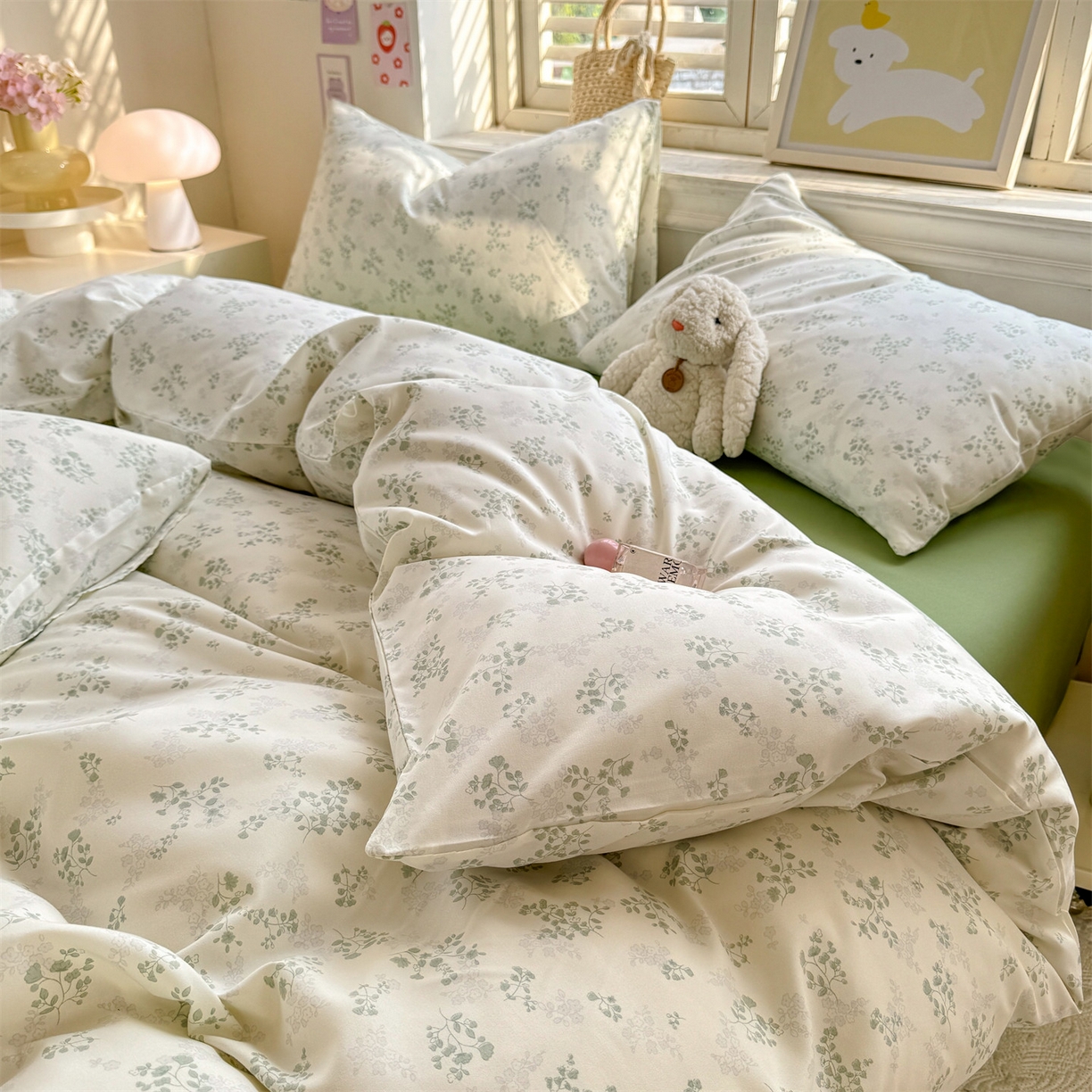 91家纺网 家纺一手货源 找家纺 （总）多品家纺 2025新款超柔双层纱水洗棉单被套