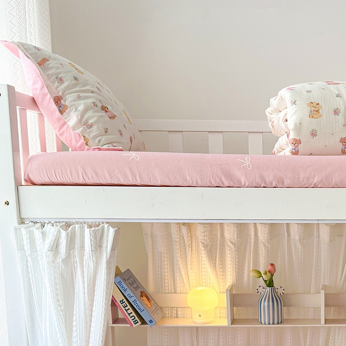 91家纺网 家纺一手货源 找家纺 拾物记 2025新款A类棉学生床笠第二批 酷卡小狗（B版）