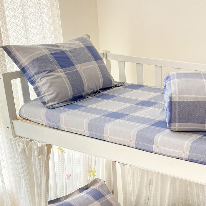 91家纺网 家纺一手货源 找家纺 拾物记 2025新款A类棉学生床笠第二批 英伦风