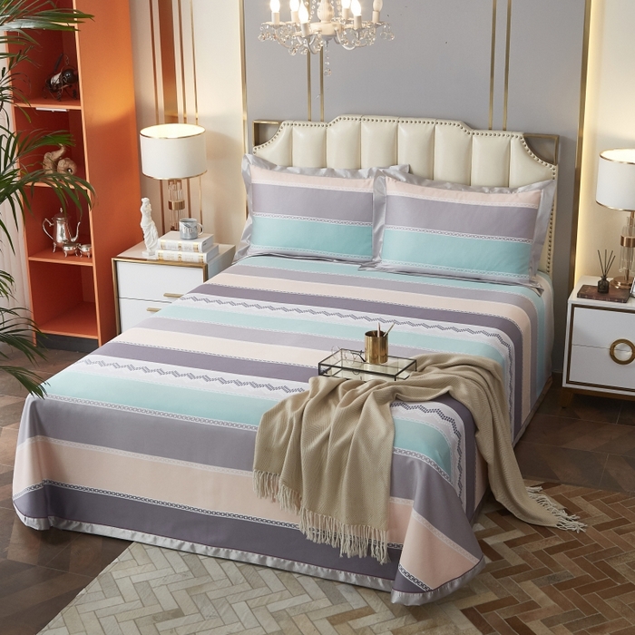 91家纺网 家纺一手货源 找家纺 （总）威克凯丽 2025新款竹语天丝软凉席三件套