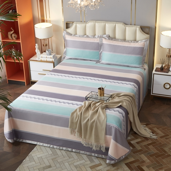 91家纺网 家纺一手货源 找家纺 （总）威克凯丽 2025新款竹语天丝软凉席三件套