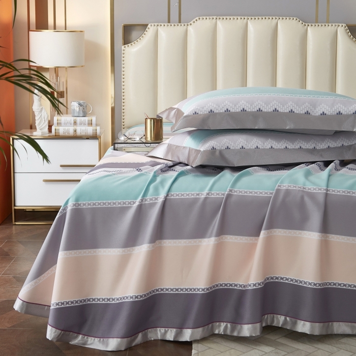 91家纺网 家纺一手货源 找家纺 （总）威克凯丽 2025新款竹语天丝软凉席三件套