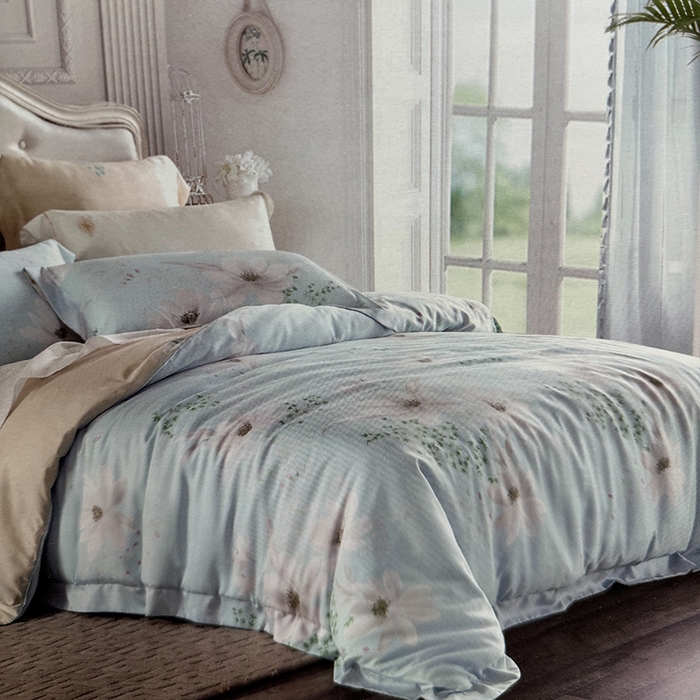 91家纺网 家纺一手货源 找家纺 （总）威克凯丽 2025新款竹语天丝软凉席三件套