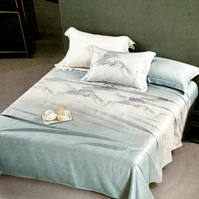 91家纺网 家纺一手货源 找家纺 （总）威克凯丽 2025新款竹语天丝软凉席三件套