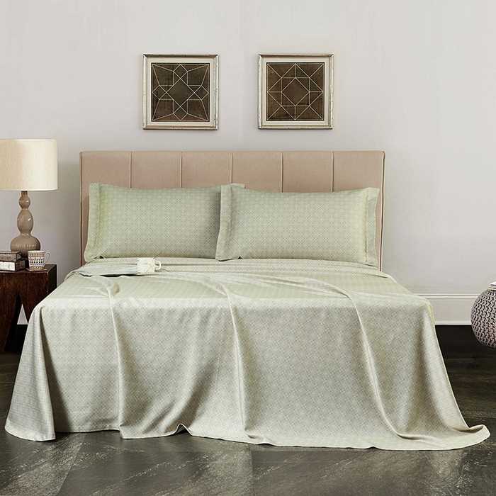 91家纺网 家纺一手货源 找家纺 （总）威克凯丽 2025新款竹语天丝软凉席三件套