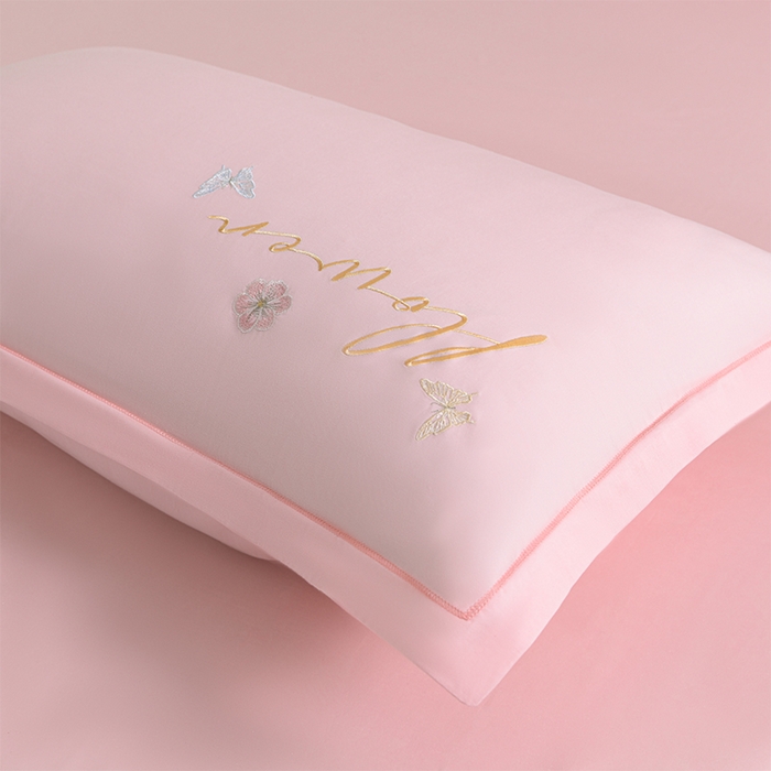 91家纺网 家纺一手货源 找家纺 （总）登登家纺 2025新款A类长绒棉刺绣四件套-华尔兹