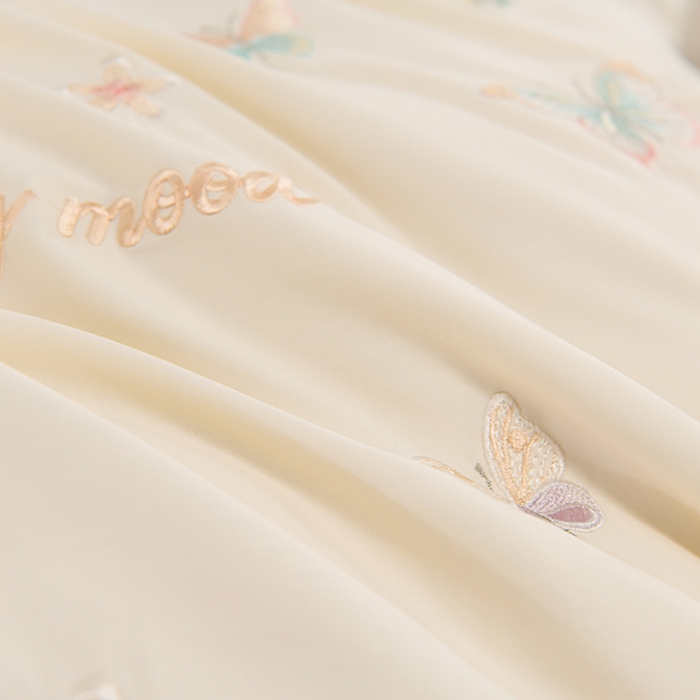 91家纺网 家纺一手货源 找家纺 （总）登登家纺 2025新款A类长绒棉刺绣四件套-风铃