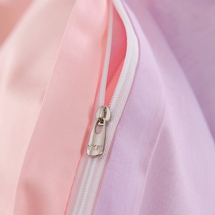 91家纺网 家纺一手货源 找家纺 登登家纺 2025新款A类长绒棉刺绣四件套-华尔兹 华尔兹-粉紫