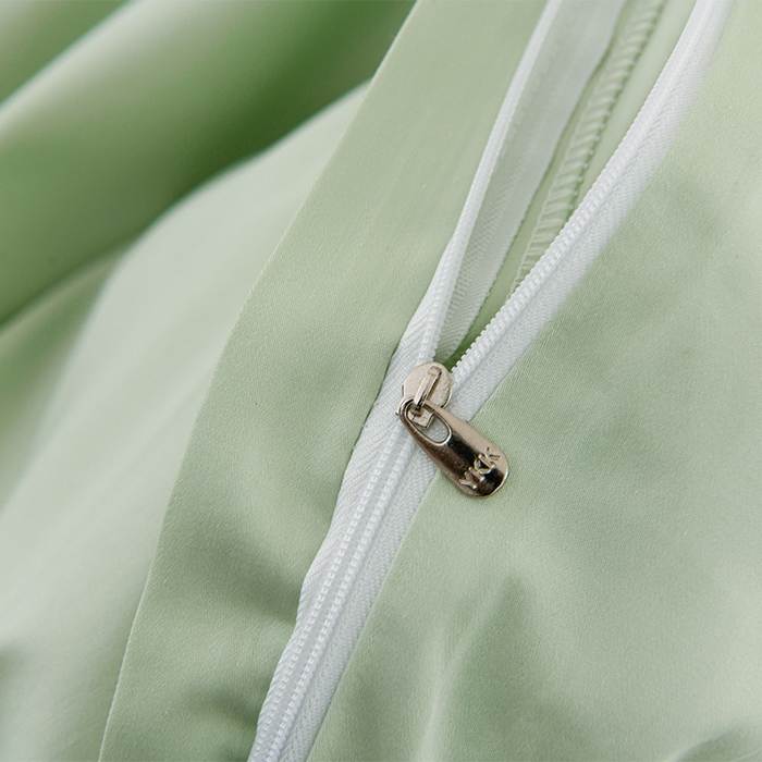 91家纺网 家纺一手货源 找家纺 登登家纺 2025新款A类长绒棉刺绣四件套-风铃 风铃-青