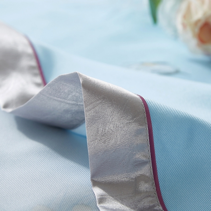 91家纺网 家纺一手货源 找家纺 威克凯丽 2025新款竹语天丝软凉席三件套 欣然一叶