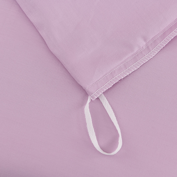 91家纺网 家纺一手货源 找家纺 登登家纺 2025新款A类长绒棉刺绣四件套-风铃 风铃-紫