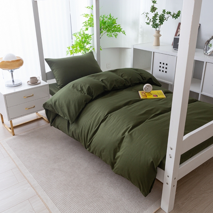 91家纺网 家纺一手货源 找家纺 （总）简冠家纺 2025新款全棉学生宿舍三四件套多件套大礼包