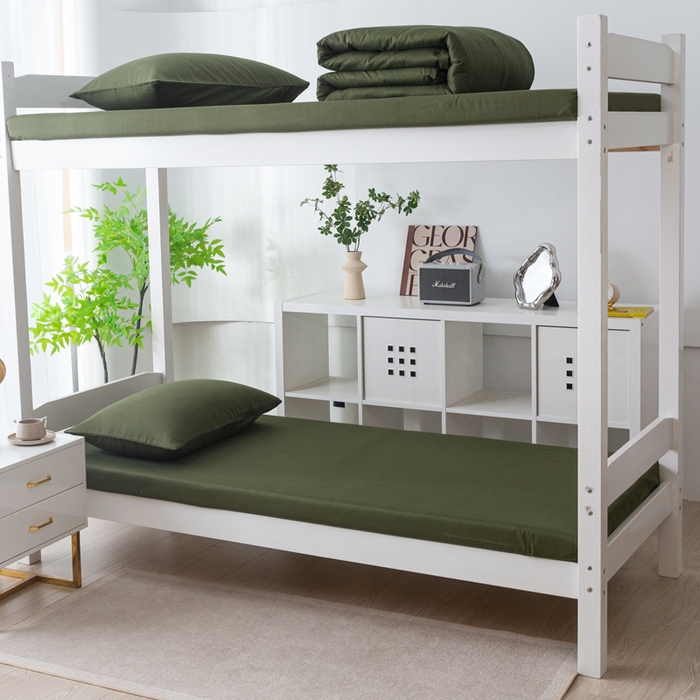 91家纺网 家纺一手货源 找家纺 （总）简冠家纺 2025新款全棉学生宿舍三四件套多件套大礼包