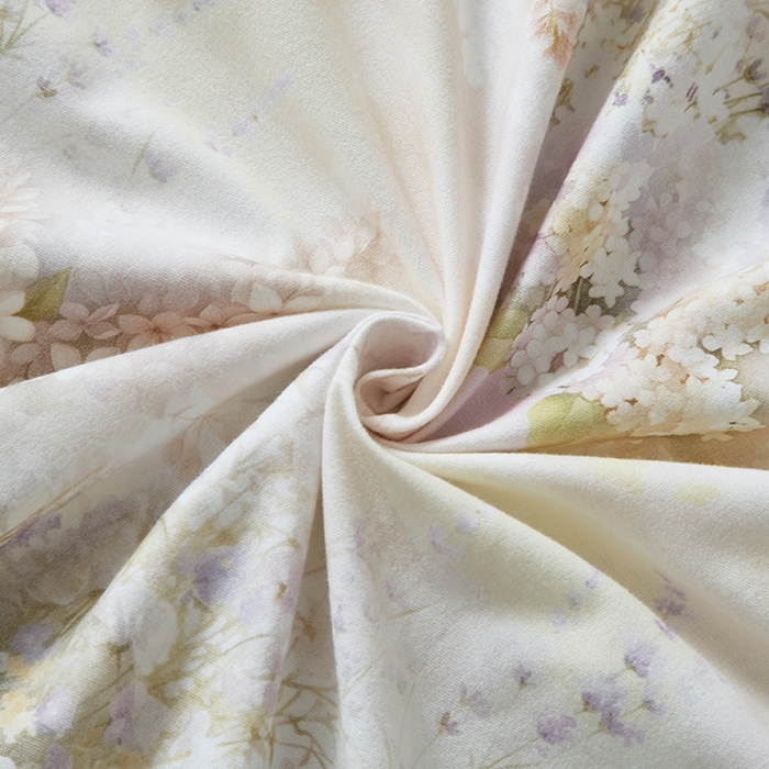 91家纺网 家纺一手货源 找家纺 金纱玉纺家纺 2025数码印花100%棉四件套 华美-绿