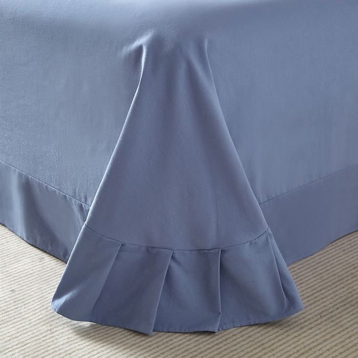 91家纺网 家纺一手货源 找家纺 金纱玉纺家纺 2025数码印花100%棉四件套 秋意浓-彐