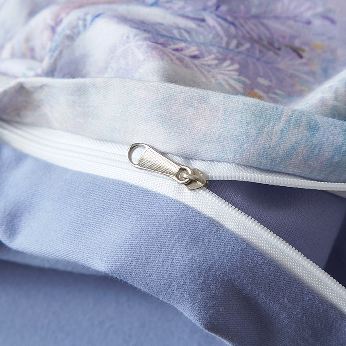 91家纺网 家纺一手货源 找家纺 金纱玉纺家纺 2025数码印花100%棉四件套 秋意浓-彐