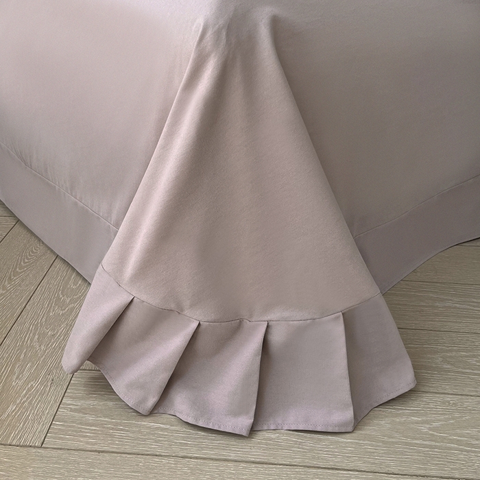 91家纺网 家纺一手货源 找家纺 金纱玉纺家纺 2025数码印花100%棉四件套 忘影-灰