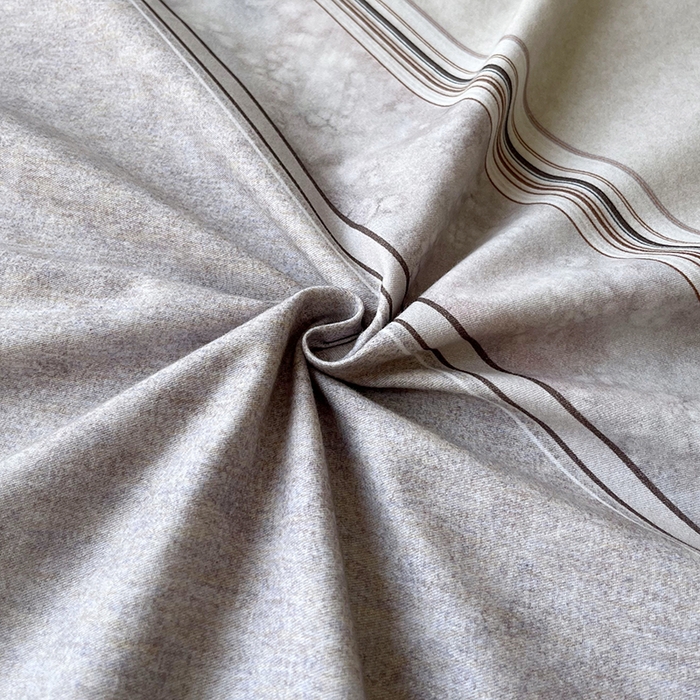 91家纺网 家纺一手货源 找家纺 金纱玉纺家纺 2025数码印花100%棉四件套 忘影-灰