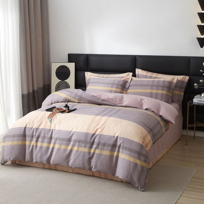 91家纺网 家纺一手货源 找家纺 威克凯丽 2025新款全棉13372系列四件套 诺拉