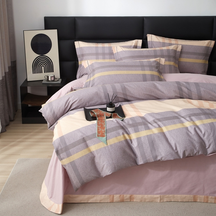 91家纺网 家纺一手货源 找家纺 威克凯丽 2025新款全棉13372系列四件套 诺拉