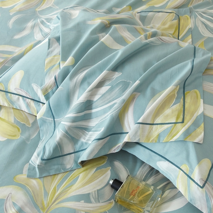 91家纺网 家纺一手货源 找家纺 威克凯丽 2025新款全棉13372系列四件套 雅兰