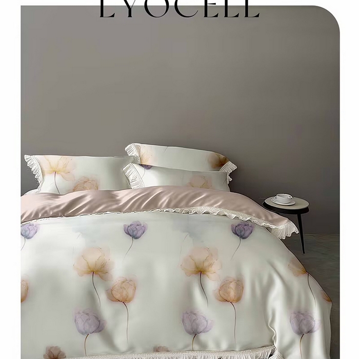 91家纺网 家纺一手货源 找家纺 （总）威克凯丽 2025新款50印花天丝四件套