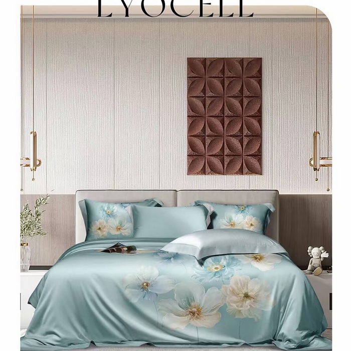 91家纺网 家纺一手货源 找家纺 （总）威克凯丽 2025新款50印花天丝四件套