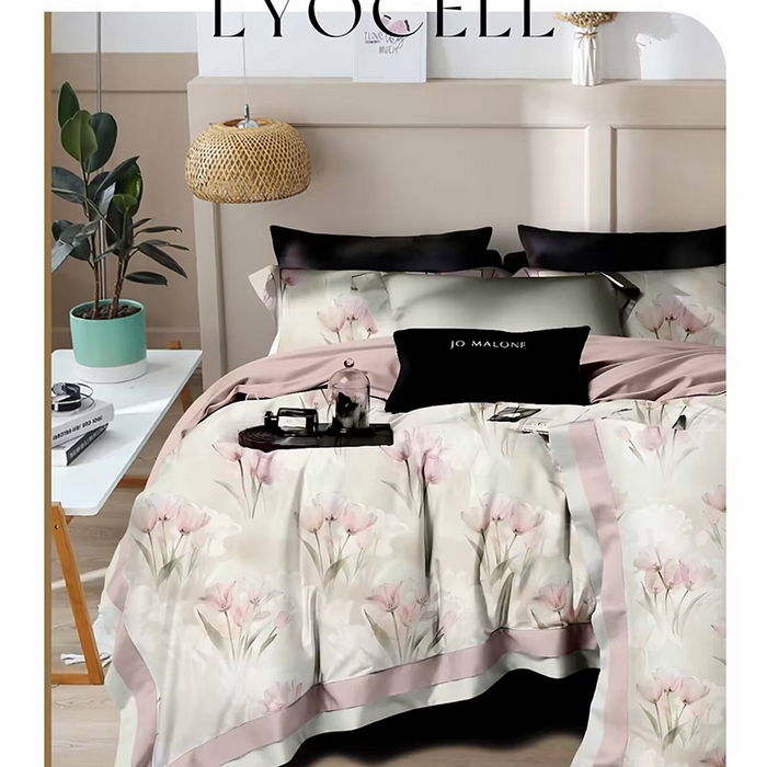 91家纺网 家纺一手货源 找家纺 （总）威克凯丽 2025新款50印花天丝四件套