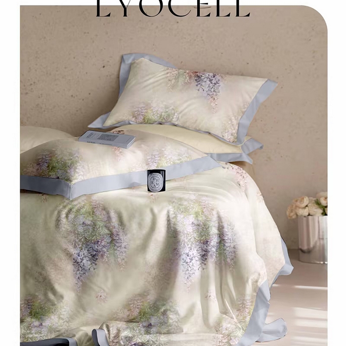 91家纺网 家纺一手货源 找家纺 （总）威克凯丽 2025新款50印花天丝四件套