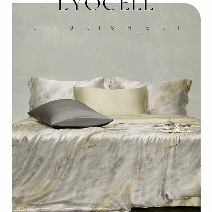 91家纺网 家纺一手货源 找家纺 （总）威克凯丽 2025新款50印花天丝四件套