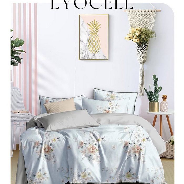 91家纺网 家纺一手货源 找家纺 （总）威克凯丽 2025新款50印花天丝四件套