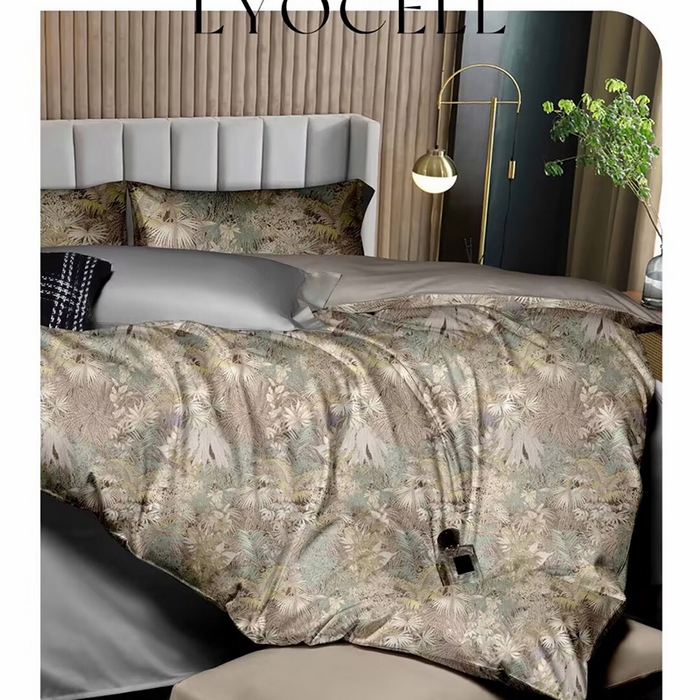 91家纺网 家纺一手货源 找家纺 （总）威克凯丽 2025新款50印花天丝四件套