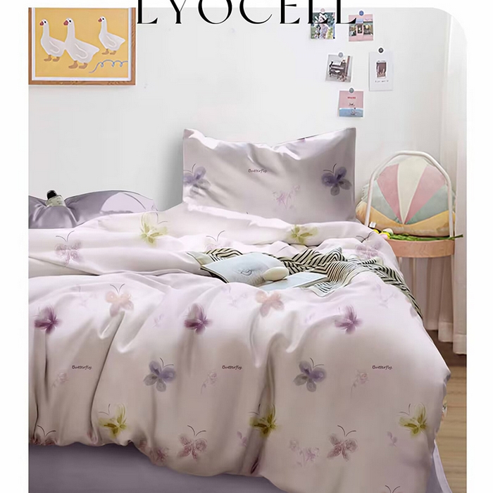 91家纺网 家纺一手货源 找家纺 （总）威克凯丽 2025新款50印花天丝四件套