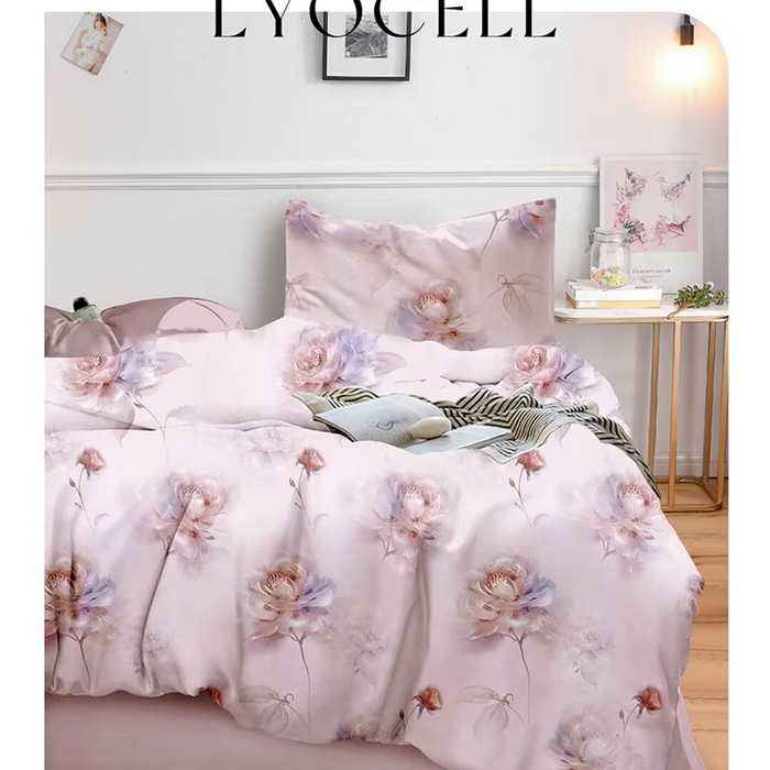 91家纺网 家纺一手货源 找家纺 （总）威克凯丽 2025新款50印花天丝四件套