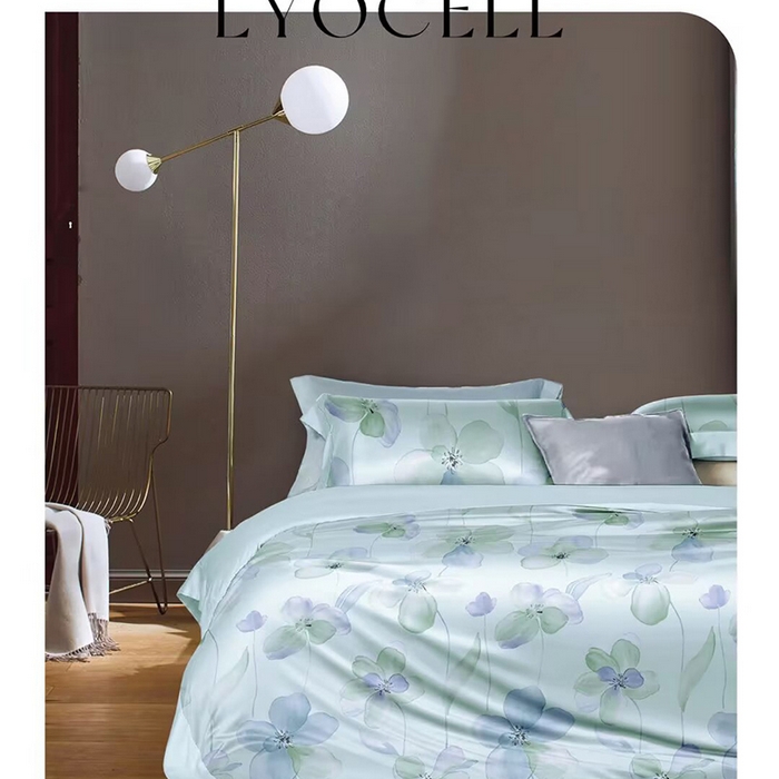 91家纺网 家纺一手货源 找家纺 （总）威克凯丽 2025新款50印花天丝四件套