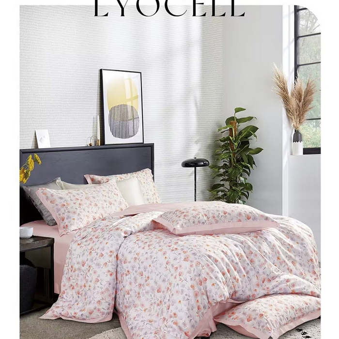 91家纺网 家纺一手货源 找家纺 （总）威克凯丽 2025新款50印花天丝四件套