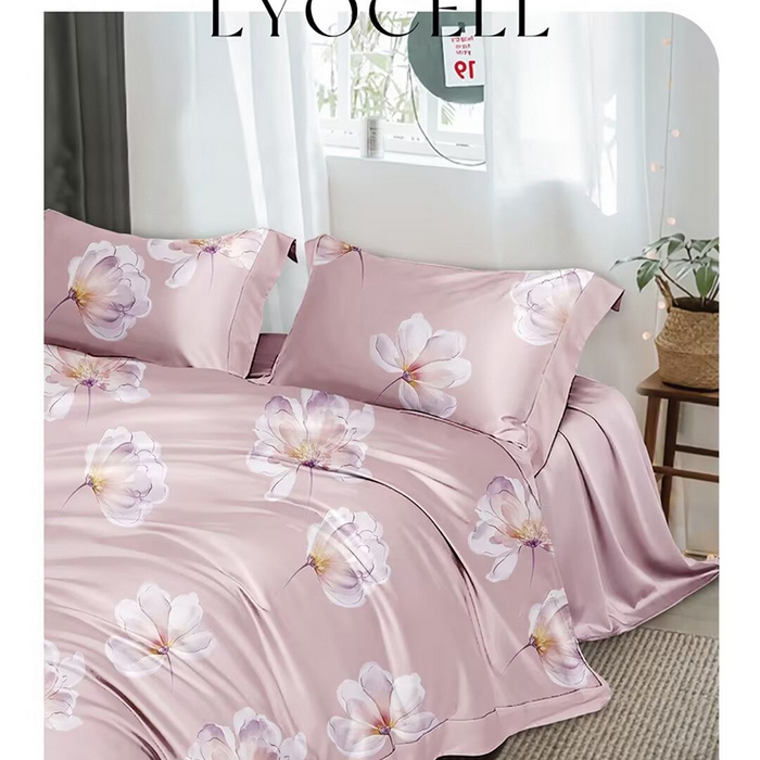 91家纺网 家纺一手货源 找家纺 （总）威克凯丽 2025新款50印花天丝四件套