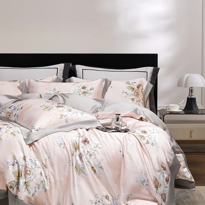 91家纺网 家纺一手货源 找家纺 （总）威克凯丽 2025新款60兰精天丝系列四件套