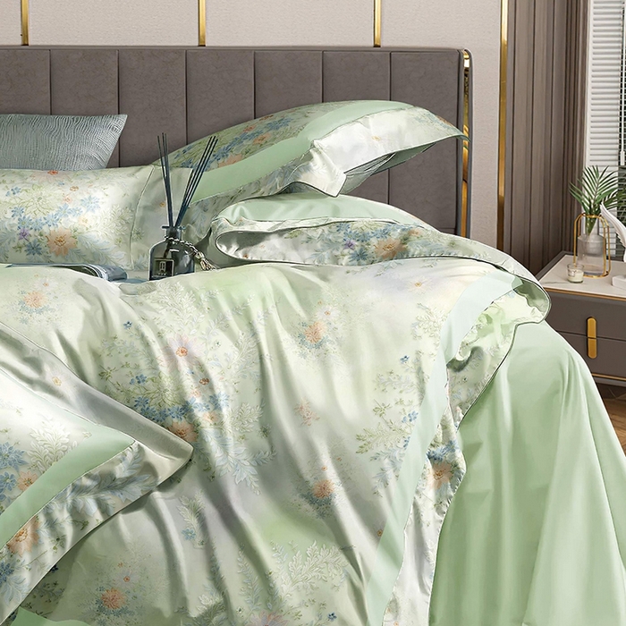 91家纺网 家纺一手货源 找家纺 （总）威克凯丽 2025新款60兰精天丝系列四件套