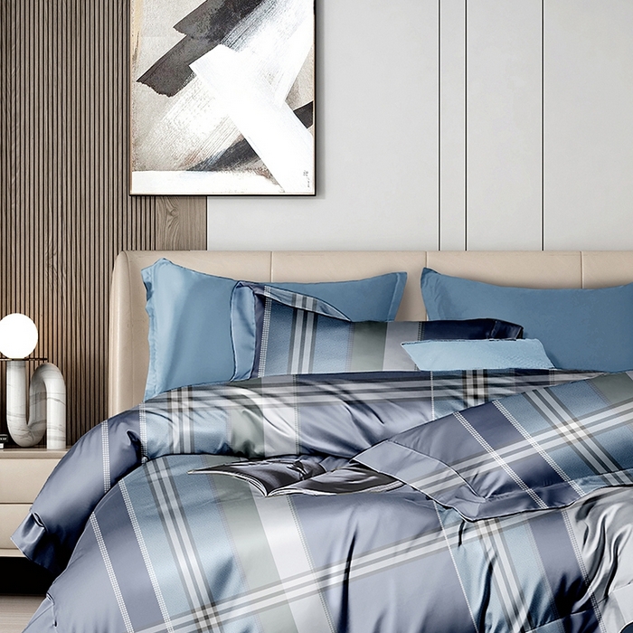 91家纺网 家纺一手货源 找家纺 （总）威克凯丽 2025新款60兰精天丝系列四件套