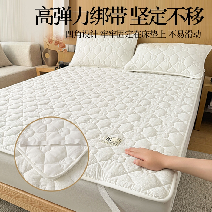 91家纺网 家纺一手货源 找家纺 （总）西域种棉人·千百笠 2025新款A类抗菌里外全棉纯棉100%新疆棉花填充床护垫床褥子单人双人学生垫