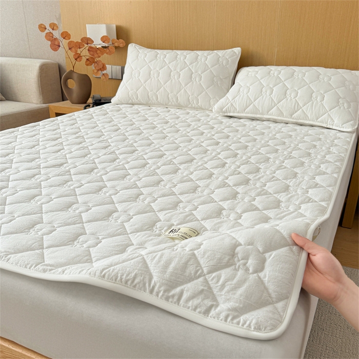 91家纺网 家纺一手货源 找家纺 （总）西域种棉人·千百笠 2025新款A类抗菌里外全棉纯棉100%新疆棉花填充床护垫床褥子单人双人学生垫