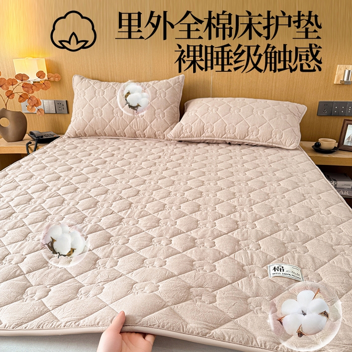 91家纺网 家纺一手货源 找家纺 （总）西域种棉人·千百笠 2025新款A类抗菌里外全棉纯棉100%新疆棉花填充床护垫床褥子单人双人学生垫