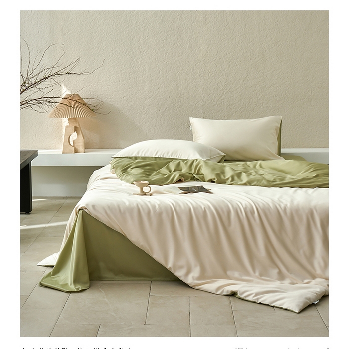 91家纺网 家纺一手货源 找家纺 （总）威克凯丽 2025新款60纯色天丝棉四件套