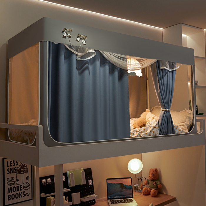 91家纺网 家纺一手货源 找家纺 （总）飞轮海蚊帐2025新款加高全底棉麻花边蚊帐XZ-98 回底 全底 加高1.2  6面全包