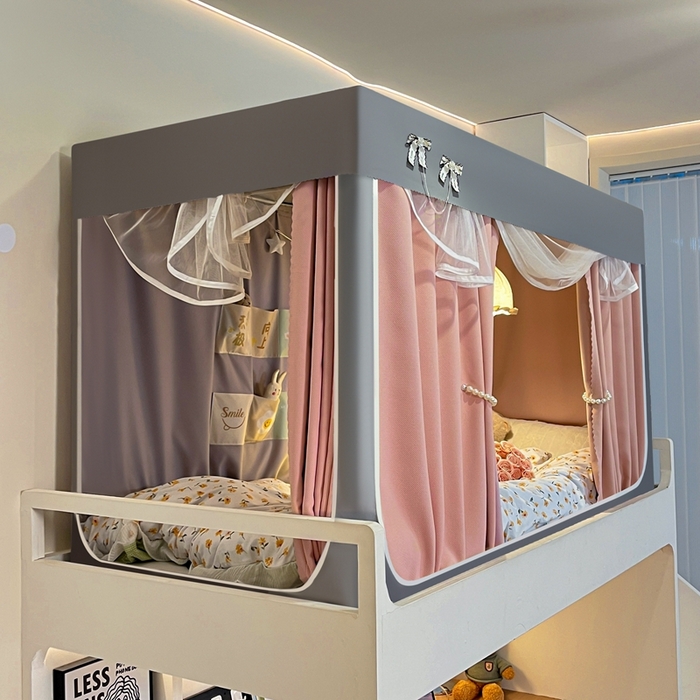 91家纺网 家纺一手货源 找家纺 （总）飞轮海蚊帐2025新款加高全底棉麻花边蚊帐XZ-98 回底 全底 加高1.2  6面全包